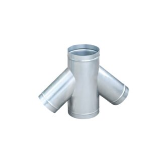 Oblique Round Duct Cross