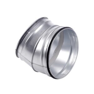 45° Segmented Spiral Duct Elbow (Galvanized Steel)