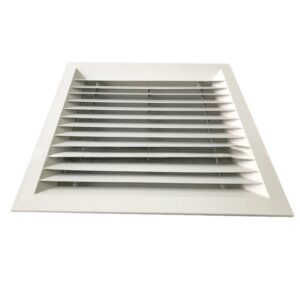 One-Way Square Ceiling Diffuser – Non-Continuous Blade Type
