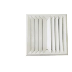 Two-Way Opposed Blade Square Ceiling Diffuser – Angled Blade Type