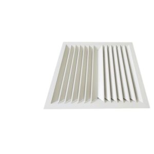 Two-Way Opposed Blade Square Ceiling Diffuser – Continuous Flat Blade