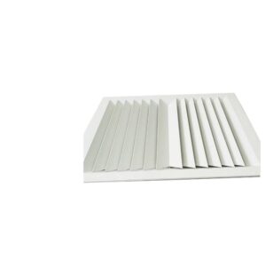 Two-Way Opposed Blade Square Ceiling Diffuser – Flat Blade Type