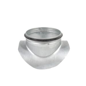Galvanized Saddle Take-Off with Rubber Gasket