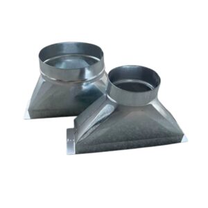 Square to Round Duct Reducer